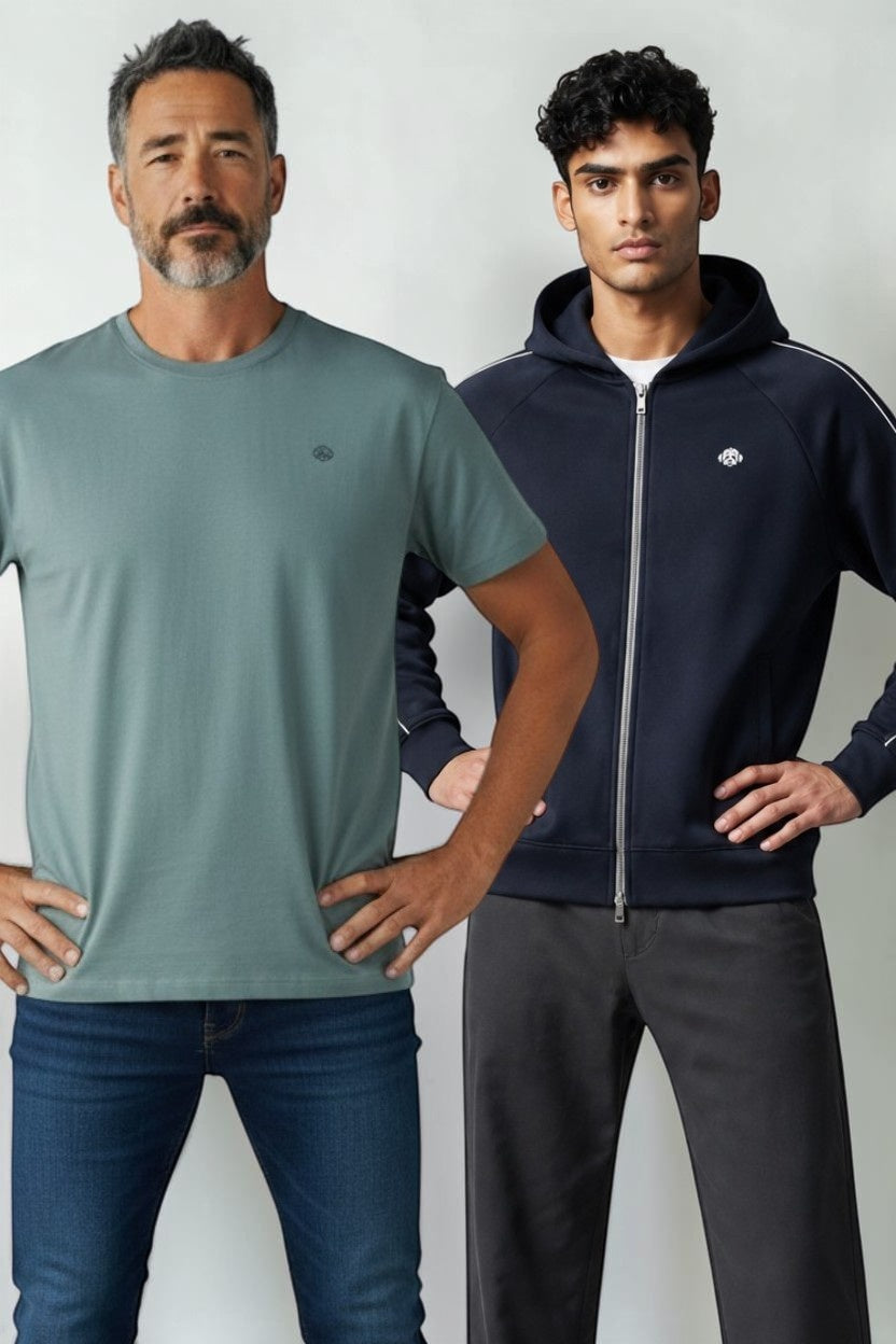 The Layer Up Kit Men - Hoodie + Tee